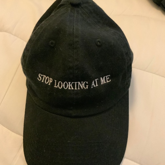 NASASEASONS BALL CAP STOP LOOKING AT ME - Picture 1 of 4